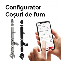 Calculator pret cos fum Inox Izolat